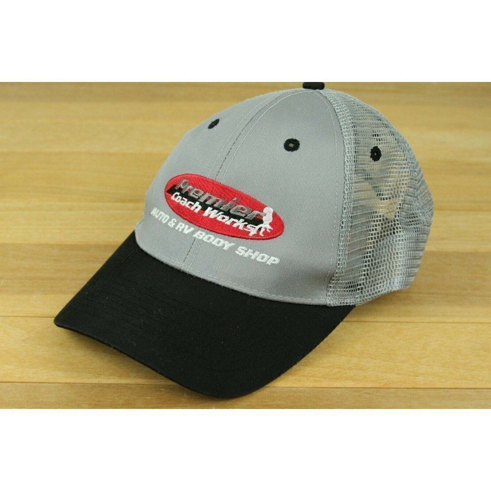 Premier Coachworks Auto RV Hat Cap Snapback mesh Body Shop